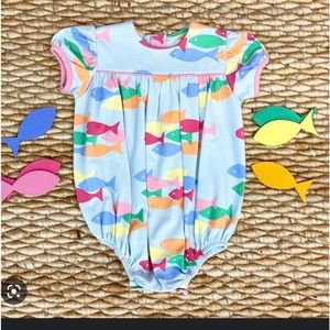 The Beaufort Bonnet Company Fishes Bubble! NWT! 3t and 18-24 months!